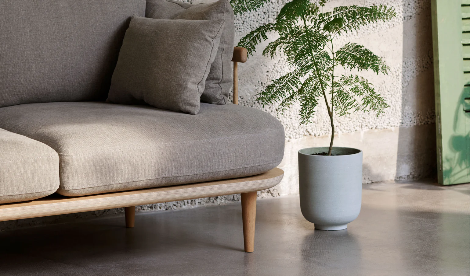 Concrete Planters Set